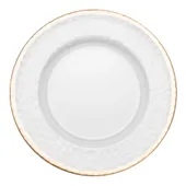 DAMRAU gold rim charger plate