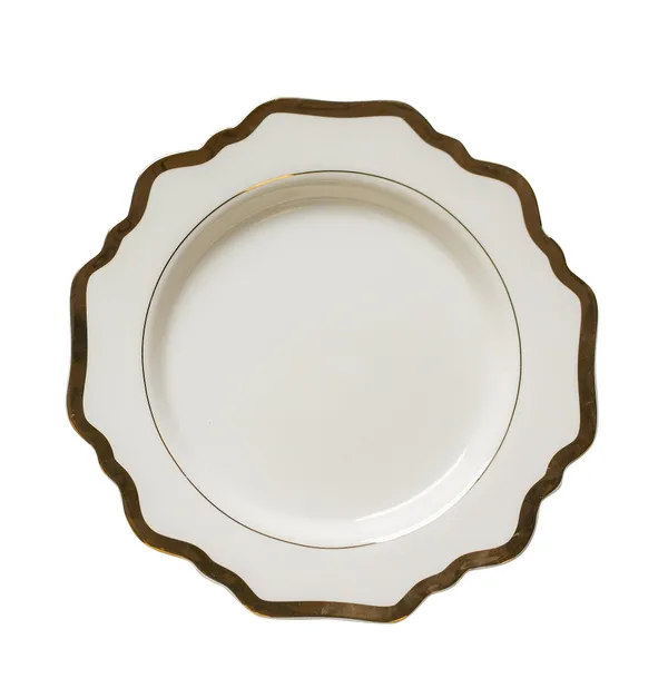 White ALLEN appetizer plate