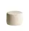 Small round NORMAN pouf, beige #403